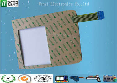 Bàn phím cao su dẫn điện thực phẩm kết hợp với chuyển đổi màng lớp phủ PC