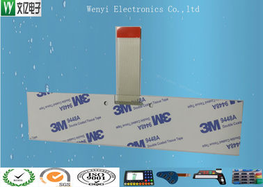 Công tắc màng dập nổi PET tròn 0,5mm Sân bóng ZIF Wirelead Multi - Phím