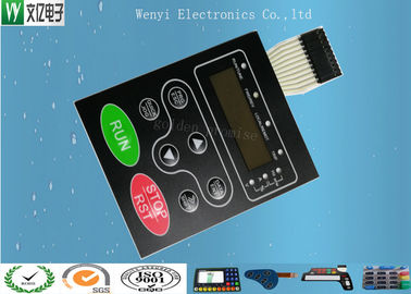 Công tắc màng đèn nền dập nổi 0,18Mm PET PC Overlay Female