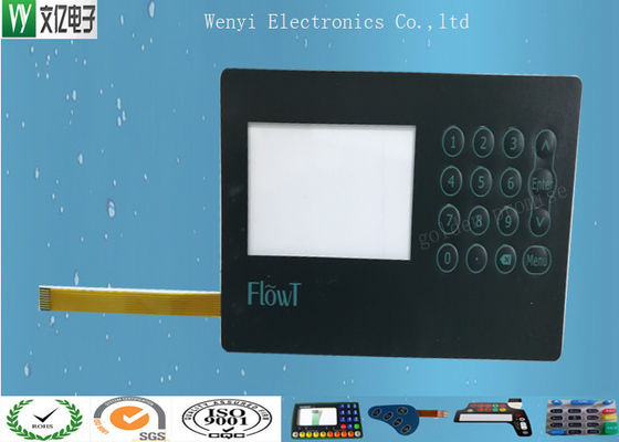 Công tắc màng chống thấm được chiếu sáng với số sê-ri In kỹ thuật số